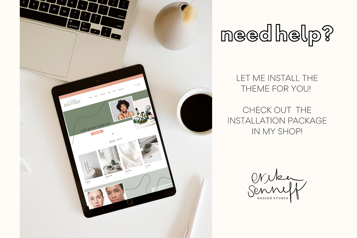 Shopify Theme Bundle | Second Nature, a Templates & Theme by Easy Website Themes (Photo 10 of 10)