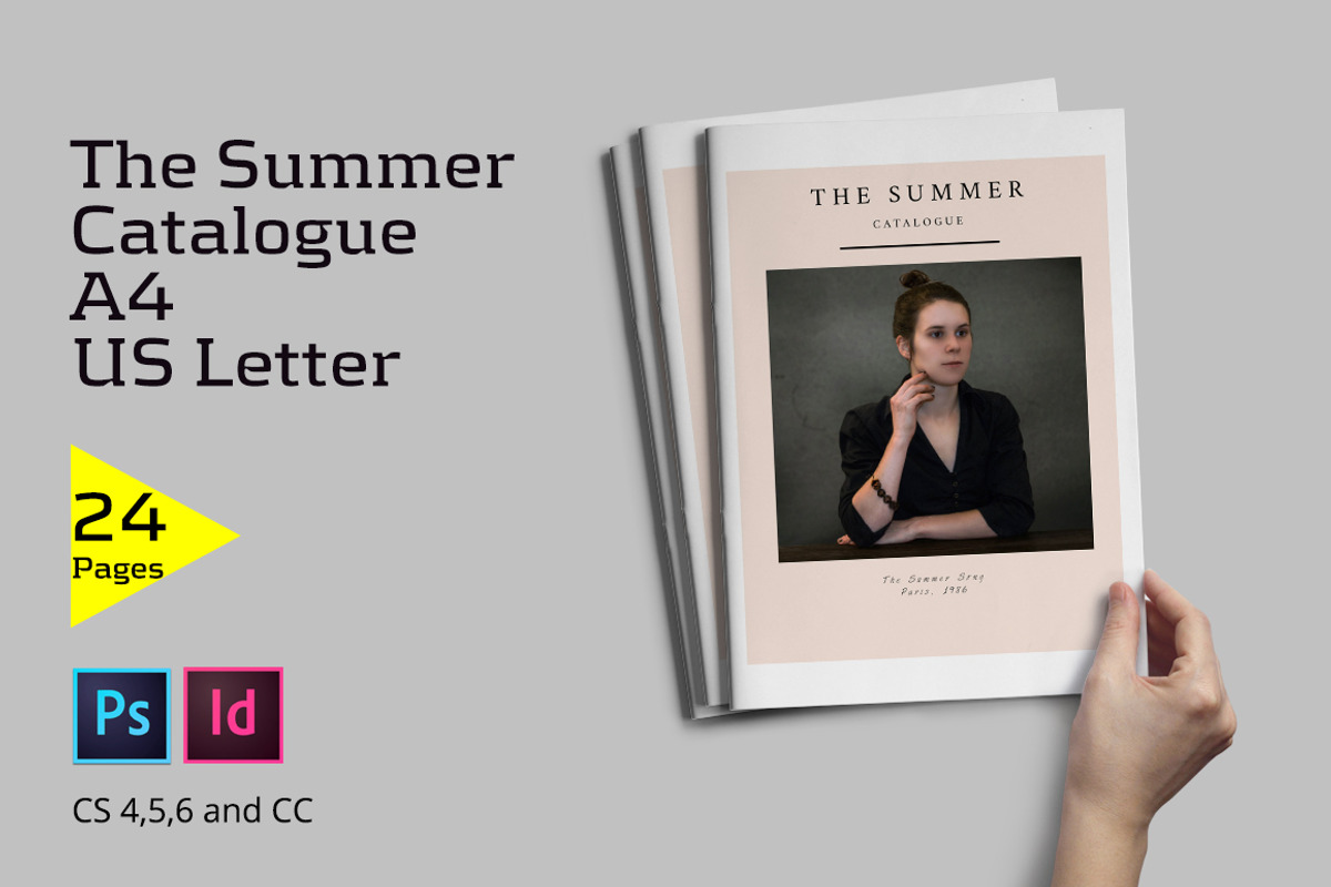 The Summer Catalogue, a Brochure Template by Firtana (Photo 1 of 12)