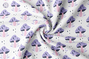 Mystical Mushrooms Clipart Set, an Object Graphic by Alena Koval (Thumbnail 11 of 16)