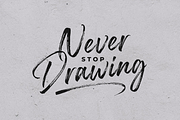 Stunders | Handwritten Brush Font, a Handwritten Font by Ghuroba Studio (Thumbnail 2 of 10)