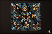 THE ORCHIDS seamless vector pattern, a Pattern Graphic by C & G (Thumbnail 7 of 9)