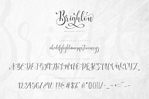 Brighlon - A Modern Script