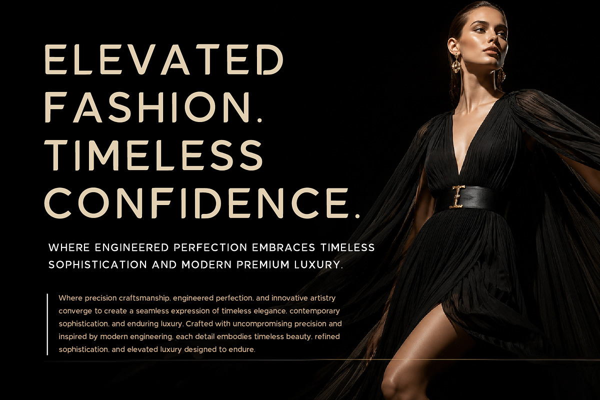 LUXEFORT – Luxury Premium Typeface, a Sans Serif Font by HypeWorksCo (Photo 4 of 7)