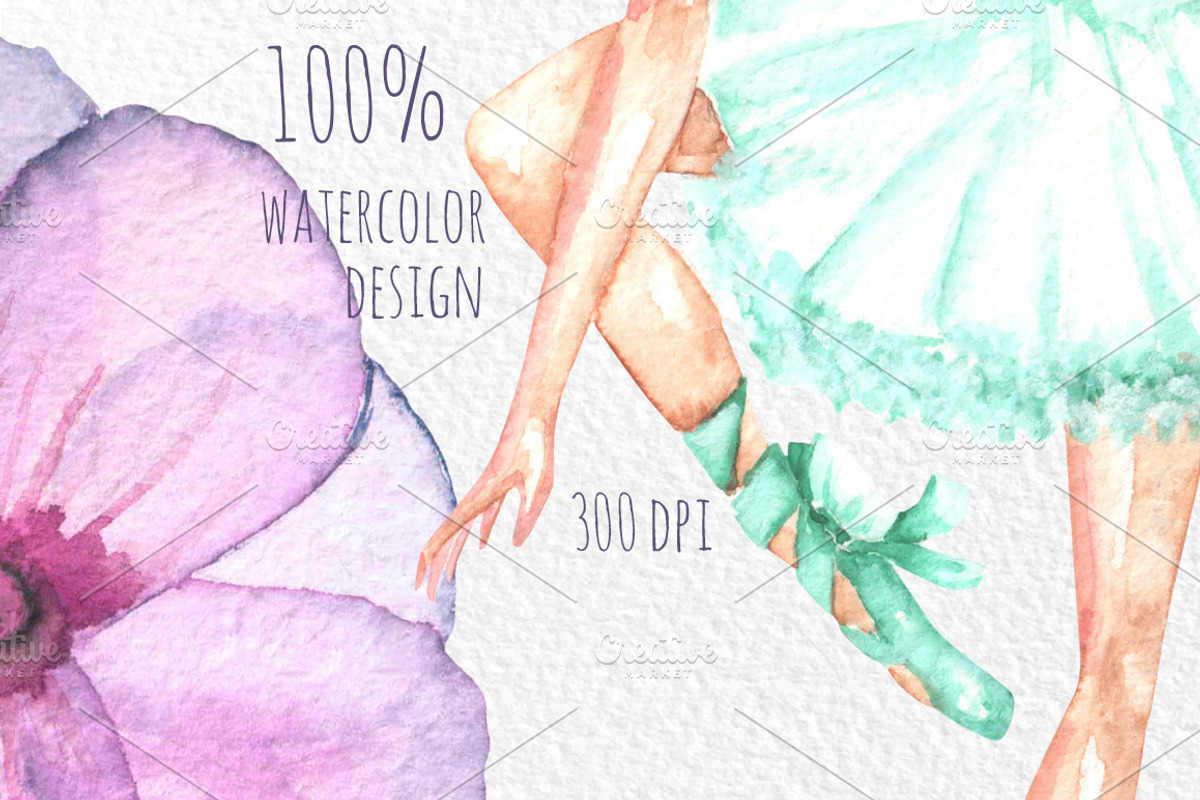Ballet patterns, a Pattern Graphic by Skliarova