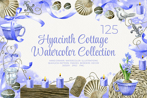 Floral Cottage Watercolor Collection