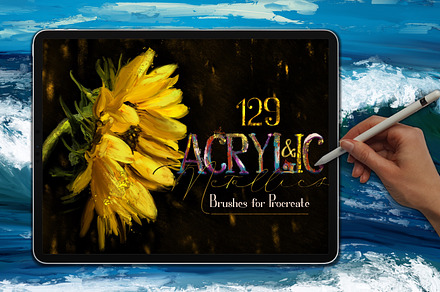 Acrylic & Metallics Brush Set