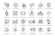 Set of Charity line icons, an Outline Icon by Tettygreen (Thumbnail 2 of 2)