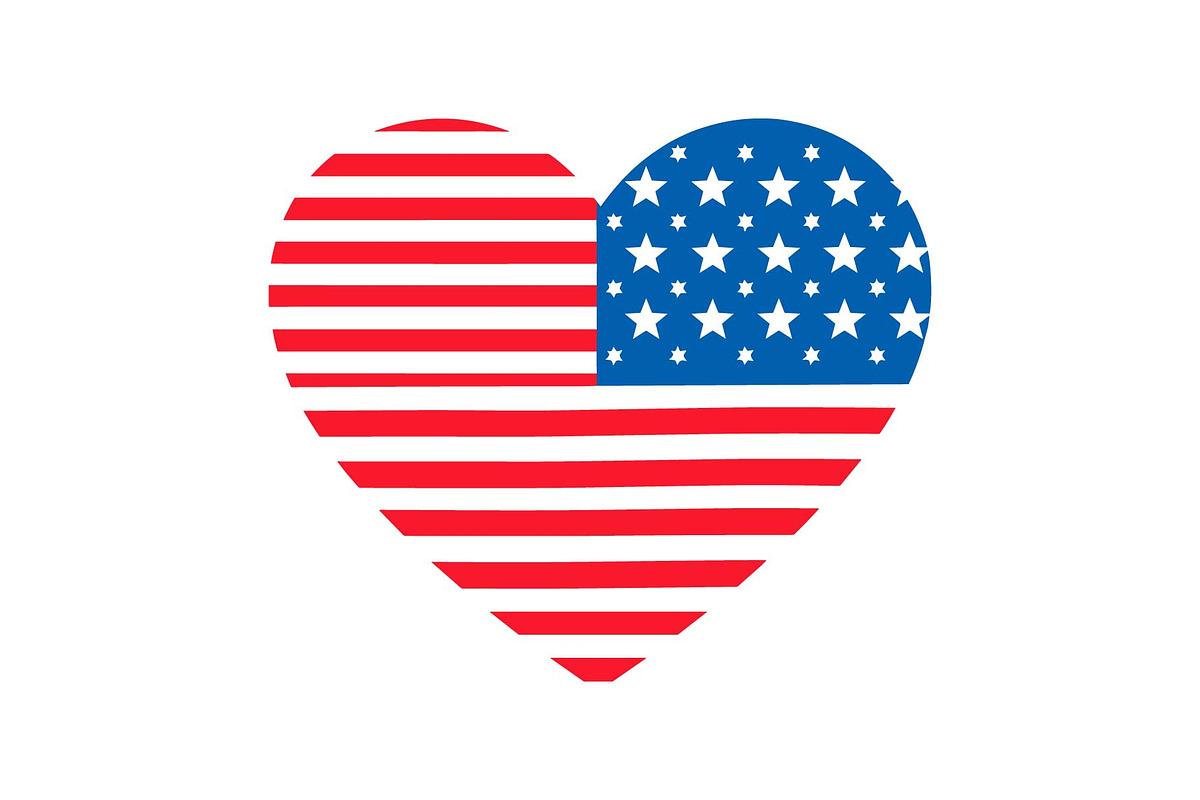 USA Eagle Heart Icons Bundle, an Object Graphic by yasushie (Photo 3 of 12)