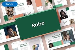 Robe - Business Keynote Template, a Presentation Template by Dens Creative Studio