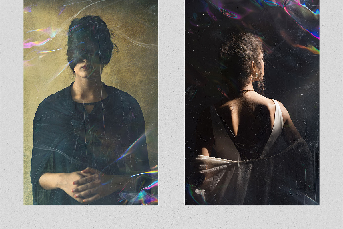 Holo Scratch Wrap Effect Overlays, a Brushes & More by PhotoSpirit (Photo 6 of 8)
