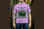 Holiday Reindeer T Shirt Design, a Graphic by Vector Portal (Thumbnail 3 of 6)