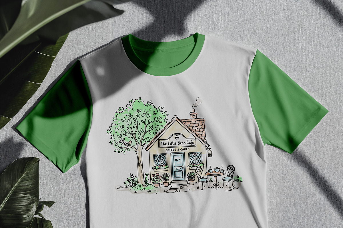 Charming Hand Drawn Cozy Cafe Vector, a Decorative Illustration by MkStudio (Photo 2 of 3)