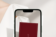 Handheld 5x7 Invitation Card Mockup, an Advertising Mockup by Serenefeeling (Thumbnail 6 of 7)
