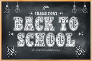 Magic Chalk - Displays Chalk Font, a Font by KiddoGlyphs Studio (Thumbnail 2 of 3)