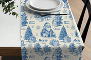 Vintage Christmas Pattern Collection, a Pattern Graphic by Olya Creative (Thumbnail 10 of 21)