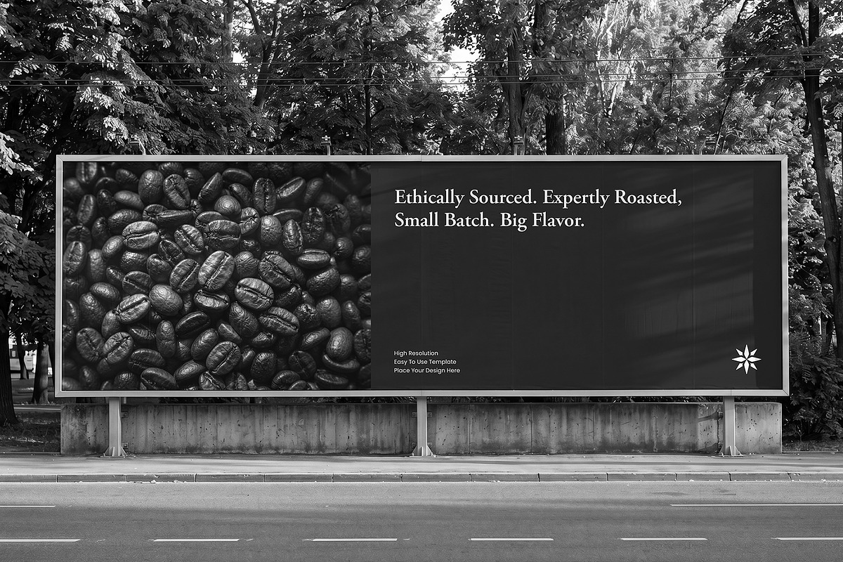 Outdoor Roadside Billboard Mockup, an Advertising Mockup by graphypix (Photo 3 of 4)