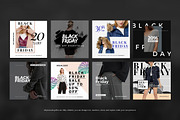 Black Friday Social Banner, a Social Media Template by eunavia (Thumbnail 2 of 5)