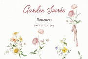 Garden Flowers Wildflowers clipart, a Decorative Illustration by Yuliya Derbisheva (Thumbnail 5 of 14)