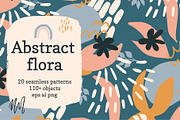 Abstract Flora Patterns, an Object Graphic by Cozy pattern shop (Thumbnail 1 of 8)