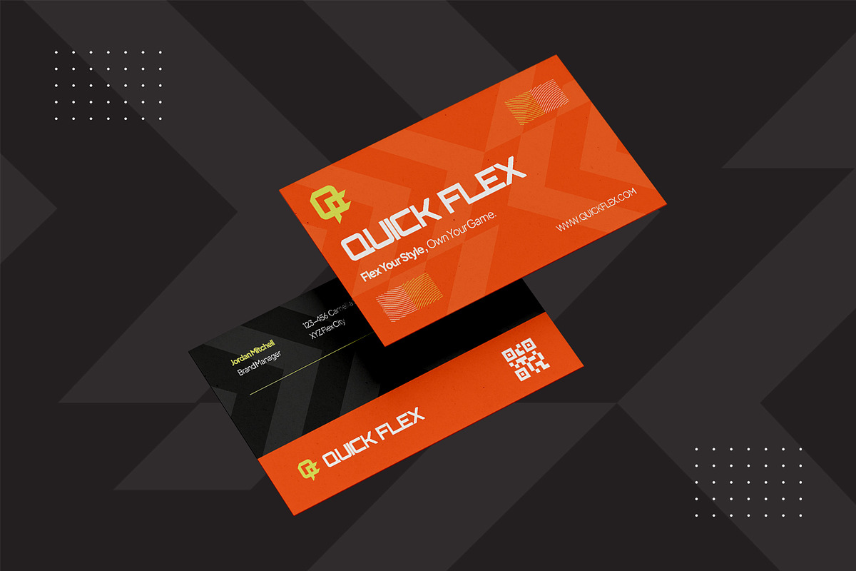 Quick Flex - Business Card, a Business Card Template by StreaksideStd (Photo 2 of 3)