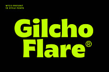 MTC Gilcho Flare - Variable Font