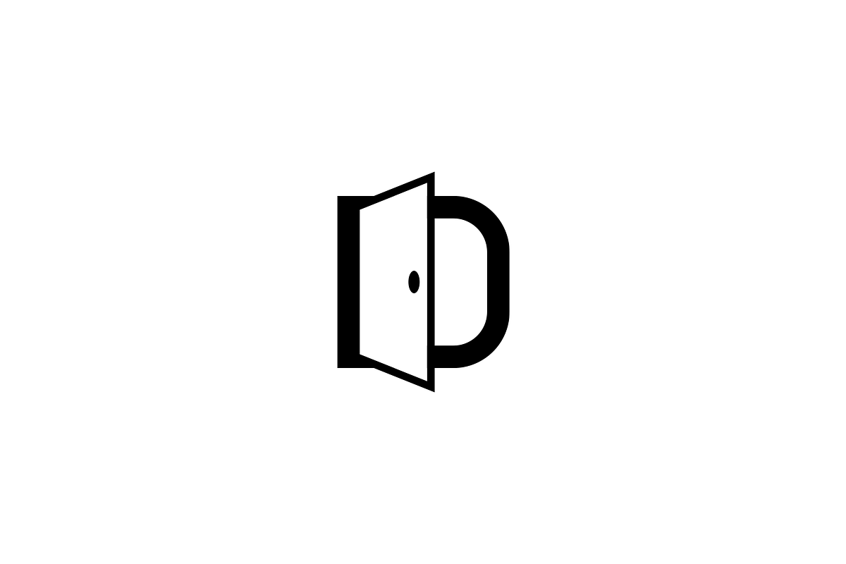 Minimalist Letter D Doors Logo, a Branding & Logo Template by Luxury Logos (Photo 3 of 4)