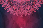Hand drawn vector lacy round shapes, an Illustration by CreativeJourney (Thumbnail 3 of 3)