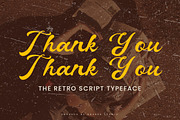 Baylou - Retro Script Font, a Script Font by Dhabee (Thumbnail 14 of 15)