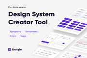 Design System Creator Tool Pre-Alpha, a Websites & App Template by Lumina_ui_ux202 (Thumbnail 1 of 6)