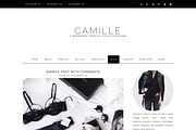 Camille Feminine Wordpress Theme, a WordPress Template by The Reverie Collective (Thumbnail 3 of 3)