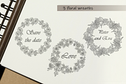 Chrysanthemum line art collection, a Decorative Illustration by DamriNa art (Thumbnail 5 of 9)