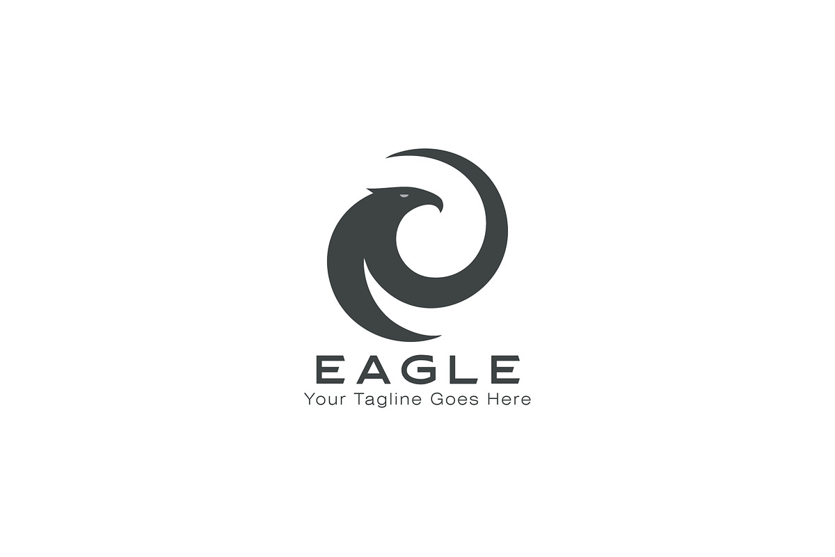 Minimal Eagle Logo Design, a Branding & Logo Template by YUDesignStore (Photo 1 of 10)