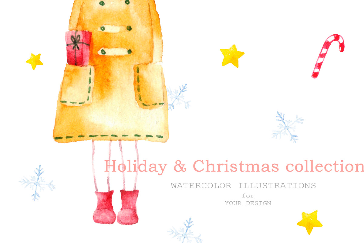Holiday & Christmas collection, a Decorative Illustration by Knysh Ksenya (Photo 11 of 16)