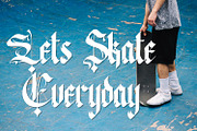 Kingston Williams - Blackletter Font, a Blackletter Font by StringLabs (Thumbnail 7 of 8)