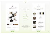 Brand Boards / Style Tiles VOL 3, a Templates & Theme by AM Studio (Thumbnail 5 of 11)
