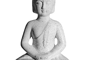 Statue of Buddha god isolated, a Person Photo by BOOCYS