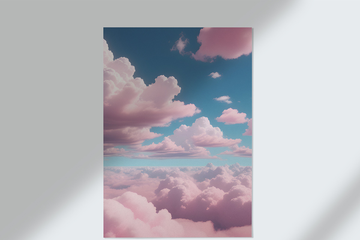 #008 Pink Clouds Sky Collection, a Decorative Illustration by amoncreate (Photo 7 of 15)