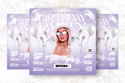 Birthday Party Flyer Design Template, a Flyer Template by Shajib Shikder (Thumbnail 2 of 2)