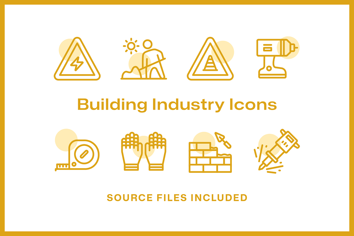 54 Building Industry Icons, an Icon by Furnace (Photo 3 of 5)