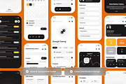 Biora - Habit Tracker Mobile App, an App Template by twinstd (Thumbnail 3 of 5)