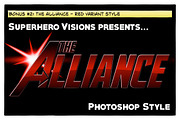 10 Photoshop Styles: Superheroes v1, a Layer Style Add-On by SuperheroVisions (Thumbnail 13 of 15)