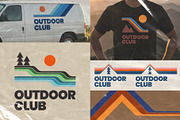 Retro Outdoor Logos, a Graphic by Firowerk (Thumbnail 4 of 5)