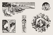 60 Retro Figures, an Illustration by MARTINI Type Designer (Thumbnail 2 of 2)