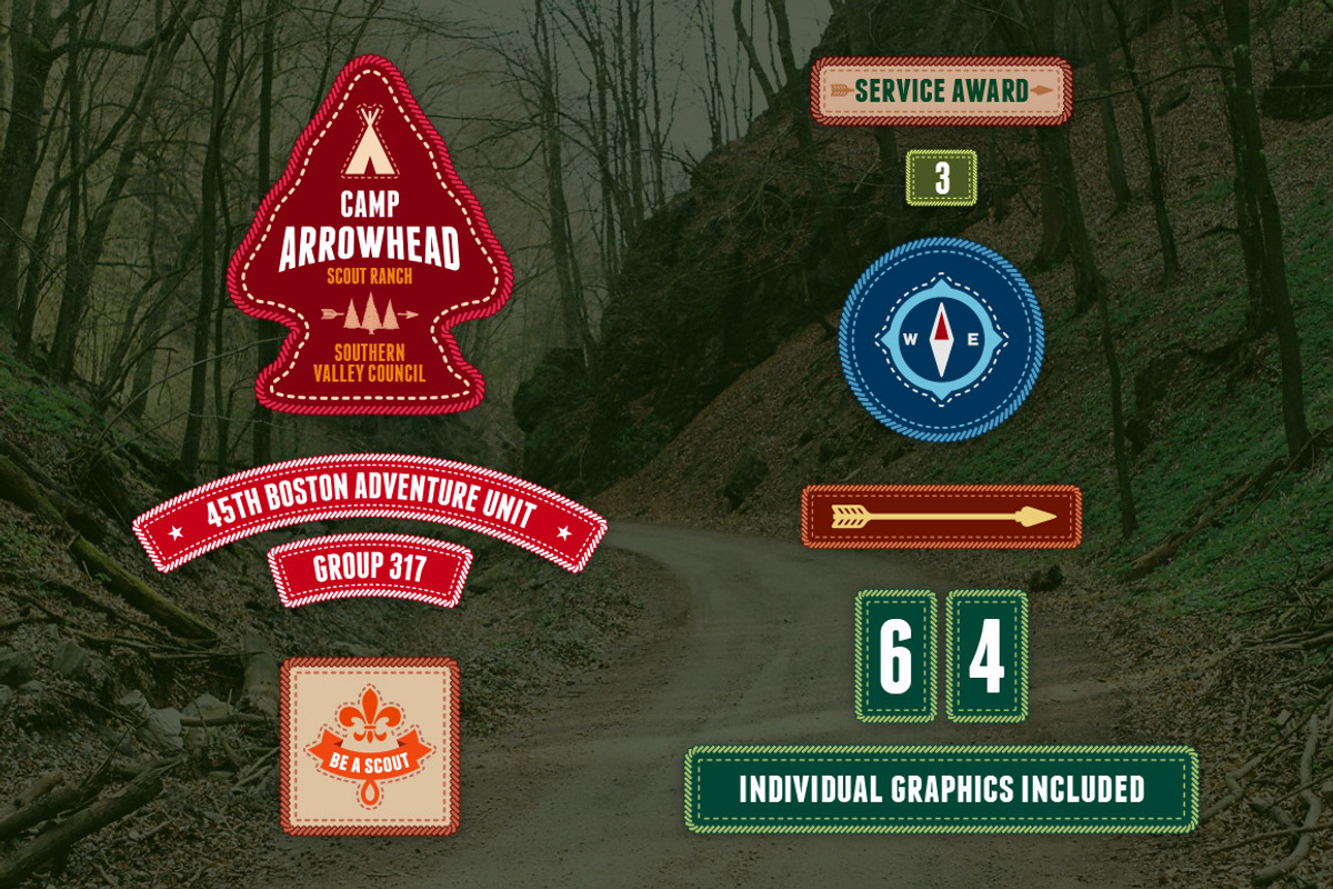 Scout badges preview 2