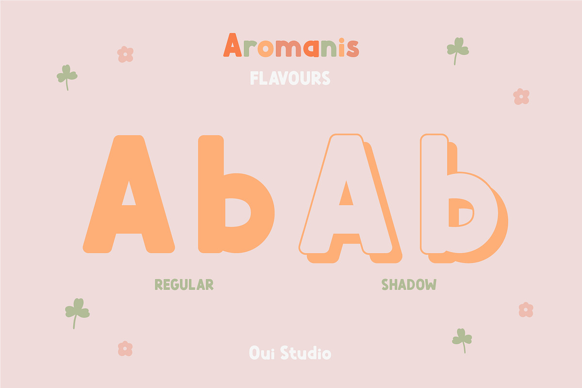 Aromanis Sweet Font + Bonus, a Sans Serif Font by Oui Studio (Photo 7 of 16)