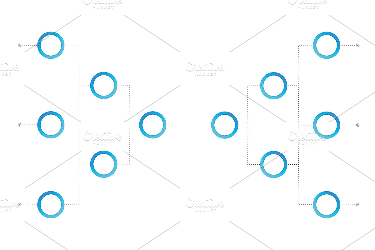 Tournament bracket for game, a Sport Illustration by Vector Creator