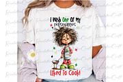 Housewife Christmas Cooking Png, an Illustration by OK Design (Thumbnail 3 of 4)