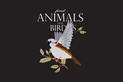 Forest Animals & Seasonal Botany, an Illustration by Ruslana Lubenets (Thumbnail 3 of 21)