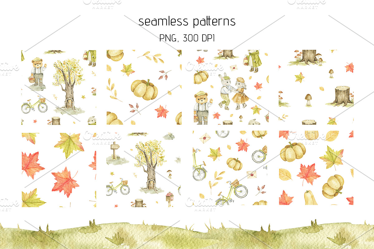 Autumn Fairytale clipart, an Animal Illustration by Eves_Aquadreams (Photo 5 of 9)