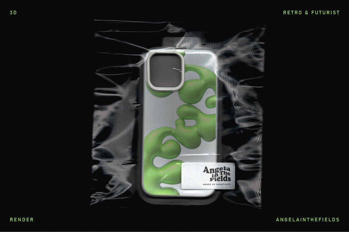 Abstract Retro Blobs Elements, an Object Graphic by angelainthefields (Photo 7 of 10)